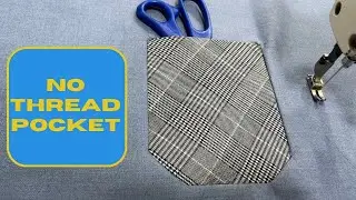 Simple way to cut and sew the latest pocket design