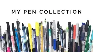 my pen collection (spoiler: it's a mess)