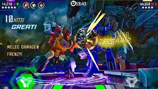 Tantrum vs Dirge AM D85 &mdash; Transformers: Forged to Fight