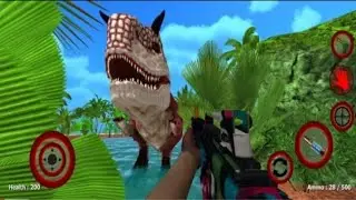 Dinosaur Bloody Island - Android ios Gameplay - Dinosaur game - New Update.