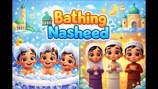 Clean for Allah | Bathing Nasheed for Kids 🎵 | Fun Islamic &ldquo;Doo Doo&rdquo; Bath Song