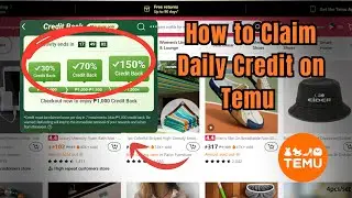 How to Claim Daily Credit on Temu (2025) | Quick & Easy Rewards Guide