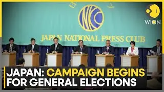 Campaigning begins for Japan's Parliamentary Election; Over 1,100 Candidates To Contest In Polls
