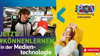 Ausbildung Medientechnologie - oder: mal so richtig Eindruck machen