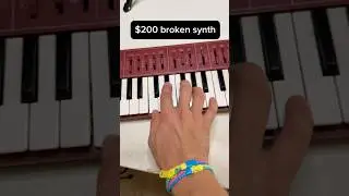 It Looked Like a Broken Toy&hellip; Until Now 🔧🎹 Yamaha CS01 red