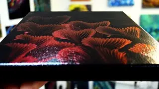 (1005) POMPOUS Chain Pull ~ SUP Chameleon Pigments ~ Acrylic Pour Painting ~ Fluid Art for Beginners