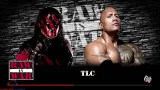 Kane vs The Rock at Raw is War WWF TLC Match | WWE 2K 16 PS4 1080P 60FPS Gameplay