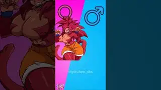 Dragon Ball Super Characters in Gender Bender #shorts #dbs #dragonball #goku