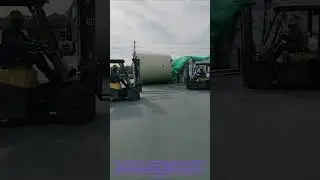 Forklift Operation: Dual Forklifts Cooperate Moving Giant Cylinder