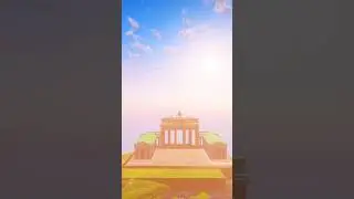 Brandenburg Gate Minecraft Timelapse