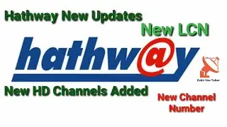 Hathway New Updates # Hathway New HD Channels Added