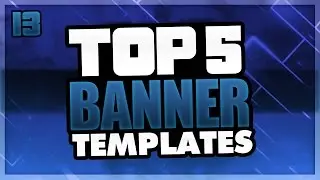 TOP 5 FREE BANNER TEMPLATES #13 PHOTOSHOP CS6 & CC | FREE DOWNLOAD!!