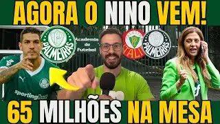 MERCADO DA BOLA DO VERDÃO! PALMEIRAS PROXIMO DE FECHAR A CONTRATAÇÃO DO ZAGUEIRO NINO POR 65 MILHÕES