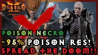 [BUILD] Poison Necromancer with insane Lower Resist？-Andariel Hell Difficulty-Diablo 2 Resurrected