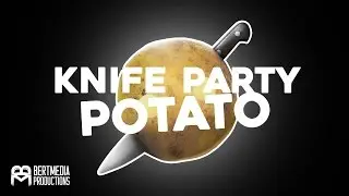 KNIFE PARTY POTATO - Speed Art (Photoshop CC)