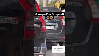 Wagonr r vs Scorpio N Diffrent 😂😂 funny shorts video #cargurus #mechanic #automobile #carmaintenanc
