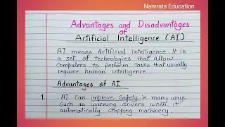 Advantages and Disadvantages of AI / Essay on Artificial Intelligence Advantages and Disadvantages