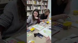 Эльфийская арка. Мастер-класс художника Фёдора Усачёва. #акварел #акварель #watercolor #art