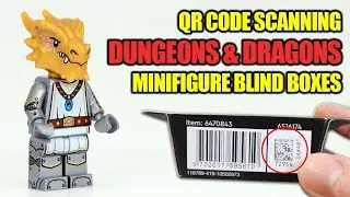 QR-сканер | Идентификация и распаковка минифигурок Lego Dungeons & Dragons