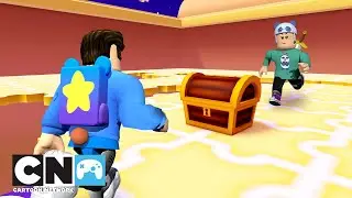 Cartoon Network Game On! | Giochiamo a Falling Pieces | Roblox Game