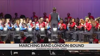 Riverside High School Marching Band to perform on international stage