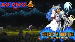 O Retorno do Cavaleiro de Cueca! Gameplay de Ghosts 'n Goblins Resurrection(Parte 2)