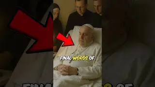 Last words of Pope Francis #pope #popefrancis #jesus #catholic