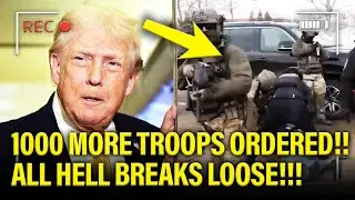 All HELL BREAKS LOOSE as Trump ORDERS ICE SURGE after MURDER