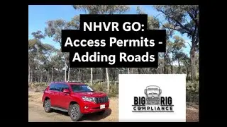 NHVR Access permits - Add route to existing permit tutorial