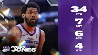 Mason Jones Comes Up Clutch With 34 PTS & 6 3PM In Kings Regular Season Finale