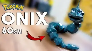 FIGURINE ONIX DE POK&Eacute;MON [IMPRESSION 3D]