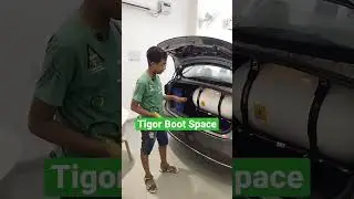 Tata Tigor Cng Boot Space ! Tata Cng Cars !Tata Cng Sedan Car!