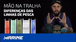 DIFEREN&Ccedil;AS DAS LINHAS DE PESCA - MARINE