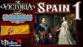 Spain | Victoria 3 Iberian Twilight | Livestream 1
