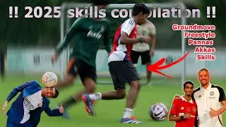 Best Skills Of 2025 !! #recap #recap2024 #compilation #football #freestyle #nutmeg #fyp #soccer