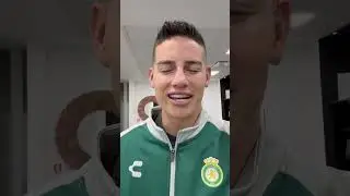 &iexcl;Las primeras palabras de James Rodr&iacute;guez como jugador de Le&oacute;n! 🦁🇨🇴 | Telemundo Deportes