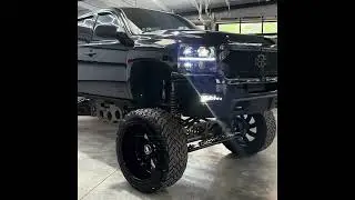 One clean 2500 HD Duramax Solid Axle swap conversion with front and rear coil over 4link suspension
