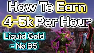 WoD 6.1+ Gold Farming: 4000 - 5000 Liquid Gold Per Hour (Pandaria!)
