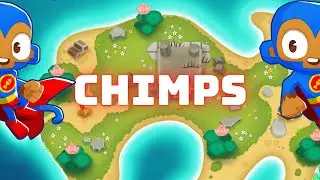 BTD6 Lotus Island | Chimps Tutorial