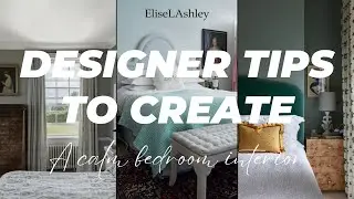 |Bedroom Interior design| Design tips of creating a calm bedroom interior