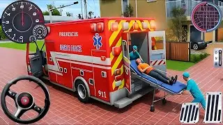 Ambulance City Rescue Simulator - 911 US Emergency Ambulance Driving 3D : Android Gameplay #4