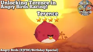 Как разблокировать Теренса в Angry Birds Racing! - Angry Birds Racing