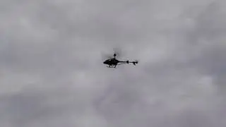 Syma S033G Heli Flight with Modifications