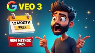 🚀 Veo 3 FREE for 12 Months + Google Gemini AI Student Plan | 2025 New Method