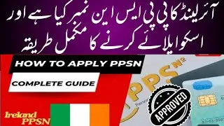 How to Get Your Personal Public Service (PPS) Number in Ireland: A Step-by-Step Guide.