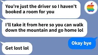 【Apple】 My mother-in-law stranded me in the mountains and drove off with no license