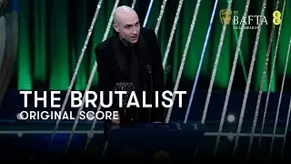 Daniel Blumberg wins the Original Score BAFTA for his work on The Brutalist | BAFTA Film Awards 2025