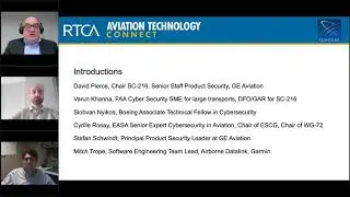 RTCA April 2021 Webinar:  Aviation Cybersecurity: Harmonization on Guidance & Certification