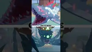 Monster shark vs cursed Kraken