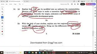 GE3451 Environmental sciences and sustainability april may 2024 anna university question paper